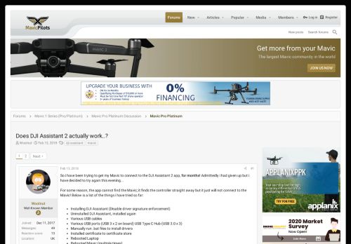 
                            10. Does DJI Assistant 2 actually work..? | DJI Mavic Drone Forum