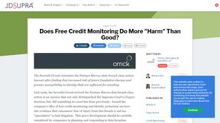 
                            10. Does Free Credit Monitoring Do More 