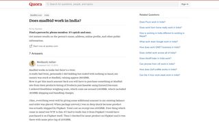 
                            2. Does madbid work in India? - Quora