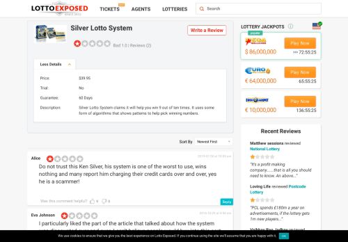 
                            11. Does Silver Lotto System Really Work? Read Reviews! - Lotto Exposed