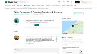 
                            7. Does' Skip's Restaurant have a menu on line I can... - TripAdvisor