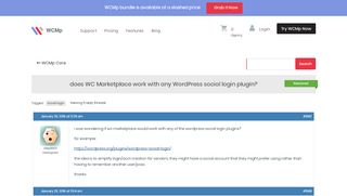 
                            13. does WC Marketplace work with any Wordpress social login plugin ...