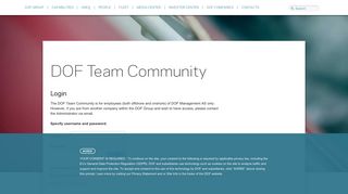 
                            6. DOF Team Login