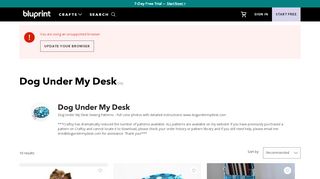 
                            3. Dog Under My Desk | Bluprint