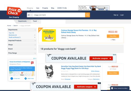 
                            13. Doggy Coin Bank Prices | Compare Deals & Buy Online | PriceCheck