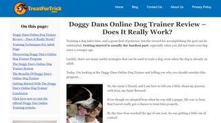 
                            6. Doggy Dan Review (Tested On My Saint Bernard) Here's Our Results...