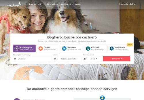 
                            1. DogHero - DogHero: hospedagem em casa e passeios para cachorro