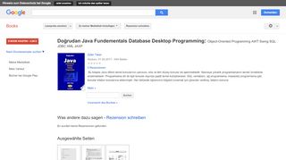 
                            6. Doğrudan Java Fundementals Database Desktop Programming: ...