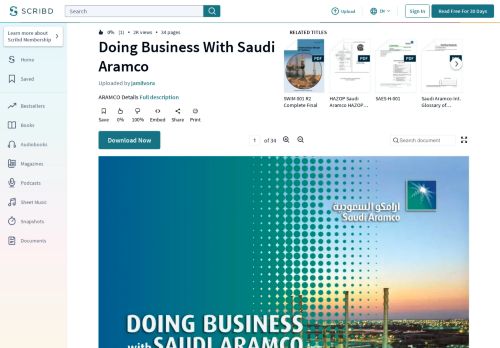 
                            13. Doing Business With Saudi Aramco | Supply Chain | Supply ...
