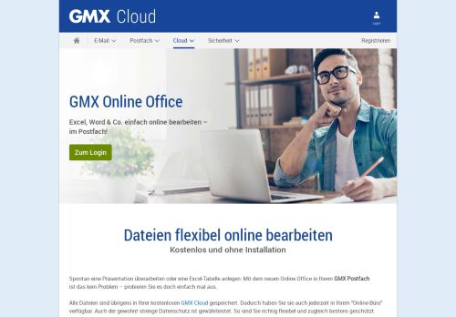 
                            1. Dokumente, Tabellen & mehr online bearbeiten | GMX Online Office