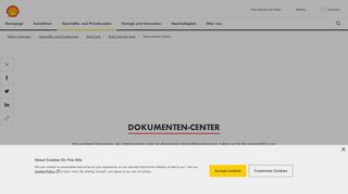 
                            6. Dokumenten-Center | Shell Germany