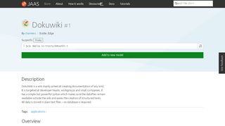 
                            12. dokuwiki | Juju