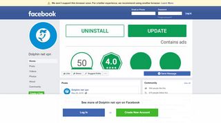 
                            6. Dolphin net vpn - Home | Facebook