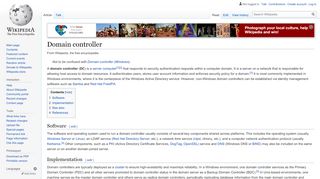 
                            12. Domain Controller – Wikipedia