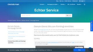 
                            4. Domain-Dienst (Wix.com Pointing) einrichten - Fantastic Support ...