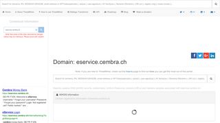 
                            13. Domain: eservice.cembra.ch | ThreatMiner.org