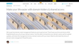 
                            8. Domain folders and shared access - EuroDNS