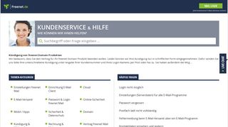 
                            4. Domain - Kundenservice & Hilfe – freenet Hilfe - freenetMail-Hilfe