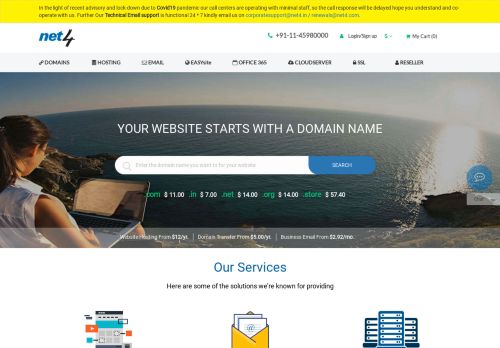 
                            1. Domain Names, Domain Registration India, Web Hosting, Domains ...