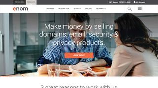 
                            2. Domain Names, Hosting, Security and Privacy - eNom