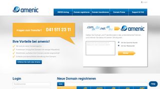 
                            2. Domain Registration | amenic