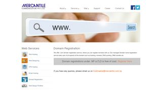 
                            11. Domain Registration Services - Mercantile Communications