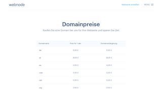 
                            3. Domain-Registrierung - Webnode