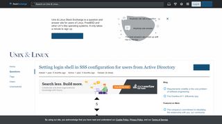 
                            12. domain - Setting login shell in SSS configuration for users from ...