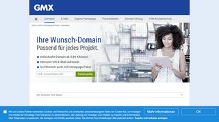 
                            1. Domains - GMX | Homepage & Mail