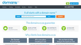 
                            7. Domains.co.za: Domains | Web Hosting | Cloud Servers Hosting ...