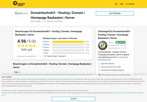 
                            7. Domaintechnik® - Hosting | Domain | Homepage Baukasten | Server ...