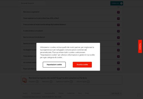 
                            3. Domande frequenti - Vodafone