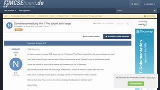 
                            2. Domänenanmeldung Win 7 Pro dauert sehr lange - Windows 7 Forum ...