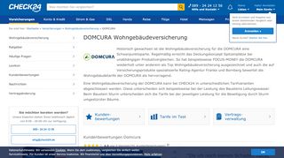 
                            7. DOMCURA Wohngebäudeversicherung: Bewertungen und ... - Check24