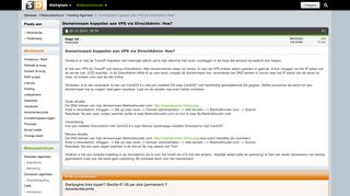 
                            12. Domeinnaam koppelen aan VPS via DirectAdmin: Hoe? - Sitedeals
