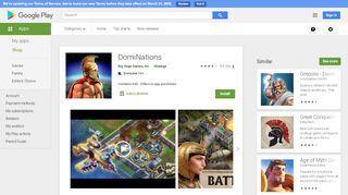 
                            12. DomiNations - Apps on Google Play