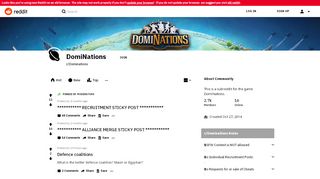 
                            6. DomiNations - Reddit