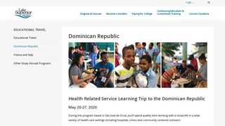 
                            12. Dominican Republic – Lake Superior College | Duluth, MN