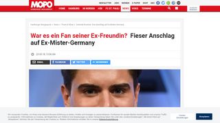 
                            11. Dominik Bruntner: Eier-Anschlag auf Ex-Mister Germany | MOPO.de