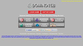 
                            4. Domino168 - Domino 168 - Domino168 - Link Alternatif Domino168 ...