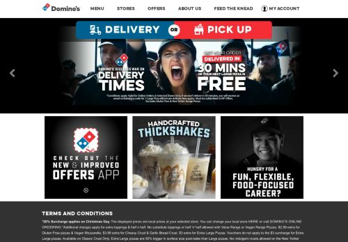 
                            13. Domino's Pizza | Order Pizza Delivery Online | Food Delivery ...