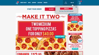 
                            8. Dominos.lc: Domino's Pizza St. Lucia, Order Pizza Online for Delivery
