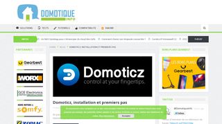 
                            12. Domoticz, installation et premiers pas - Domotique Info