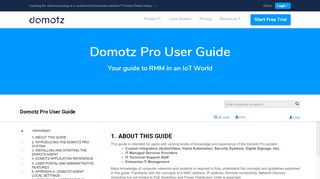 
                            3. Domotz User Guide | Searchable Guide For Domotz Software