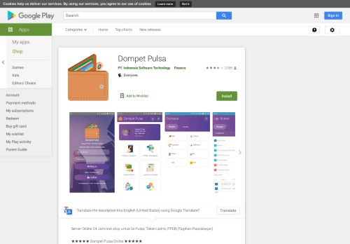 
                            9. Dompet Pulsa - Aplikasi di Google Play