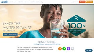 
                            9. Donate Bitcoin - Give to Help Build Wells and Water Projects
