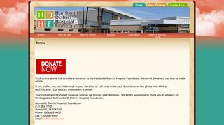 
                            6. Donate • Humboldt District Hospital Foundation Inc.