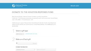 
                            4. Donate - MyGiving with NCF - Log in to my Giving Fund