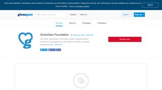
                            3. Donate to GivenGain Foundation on GivenGain | GivenGain
