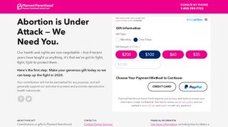 
                            12. Donate to Planned Parenthood Action Fund